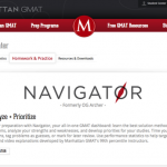 REVIEW: GMAT Navigator from MGMAT