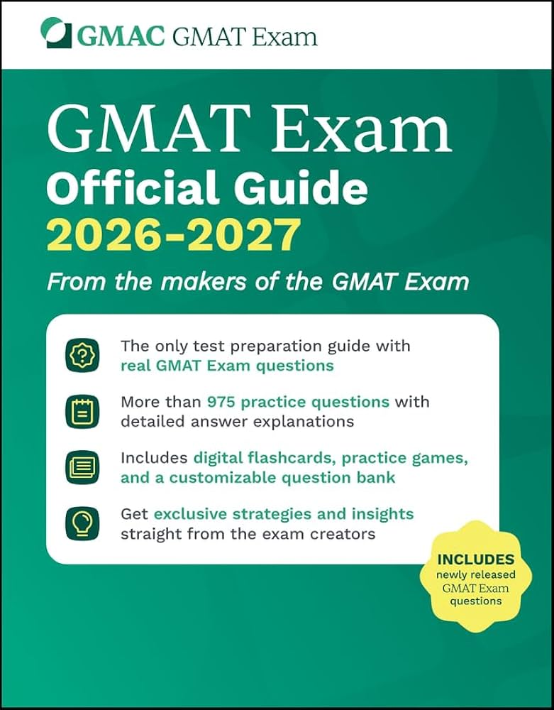 GMAT Official Guide 2026-2027 book cover